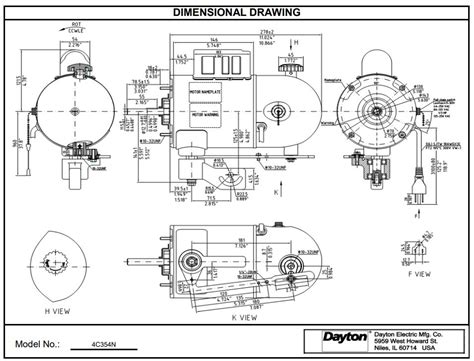 dayton oscillating pedestal fan motor  speed motor hp  rpm