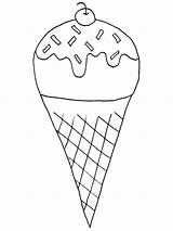 Ice Cream Coloring Cone Icecream Pencil Snow Color Waffle Sundae Drawing Everybody Pages Sheet Printable Getcolorings Print Kids Getdrawings Bowl sketch template