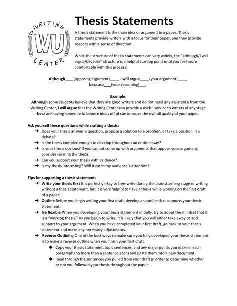 thesis template examples