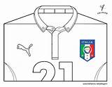 Maglia Camiseta Monde Mondiali Maillot Futbol Stampare Acolore Fútbol Colorier Book Coppa Coloritou sketch template
