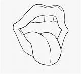 Tongue Reception Clipground sketch template