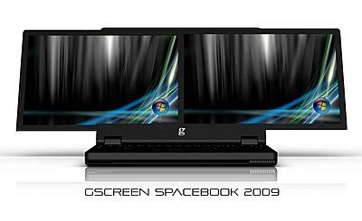 gscreen spacebook dual screen laptop series  dvinfonet