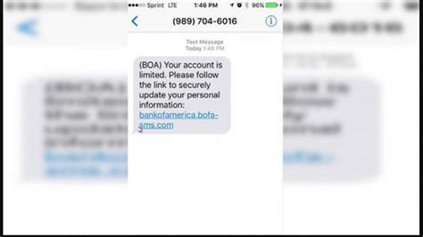 Bank Of America Text Message Phishing Scam Resurfaces Abc13 Houston