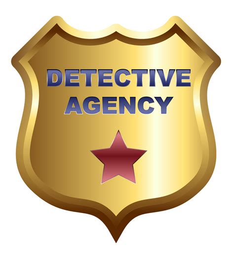 detective badge template clipartsco
