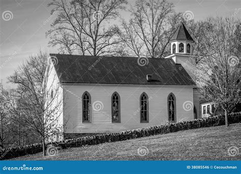 white country church bw stock photo image  methodist