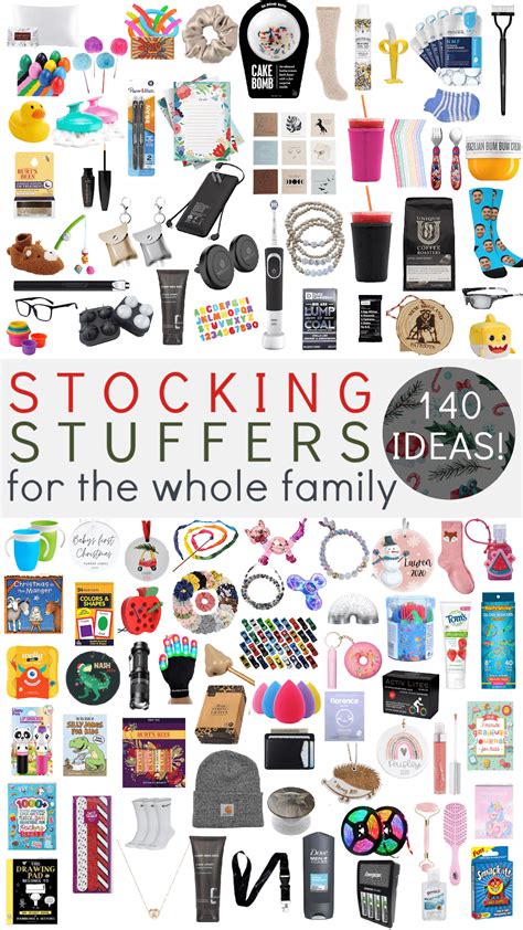 stocking stuffer ideas    family meg