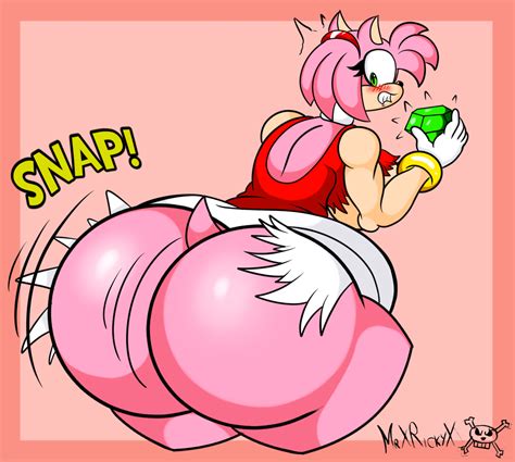 rule 34 amy rose anthro anthrofied archie comics ass ass expansion