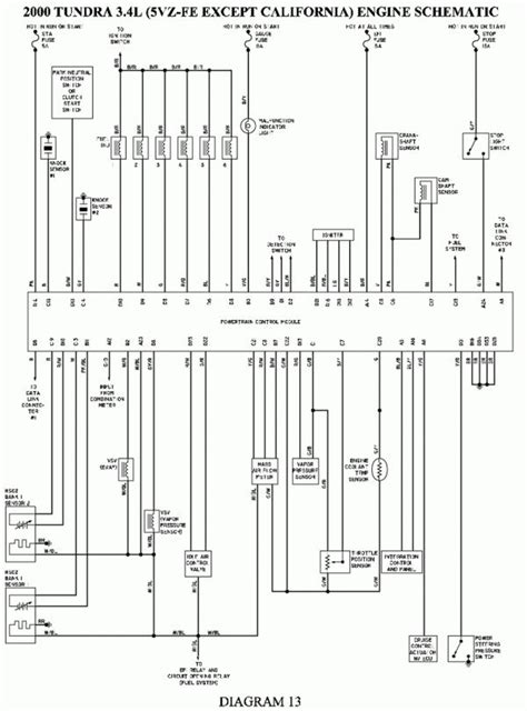 toyota tacoma wiring harness diagram