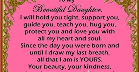 my daughter means everything to me a messageto my