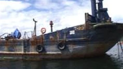 barge carrying pcbs sailed  legal loophole cbc news