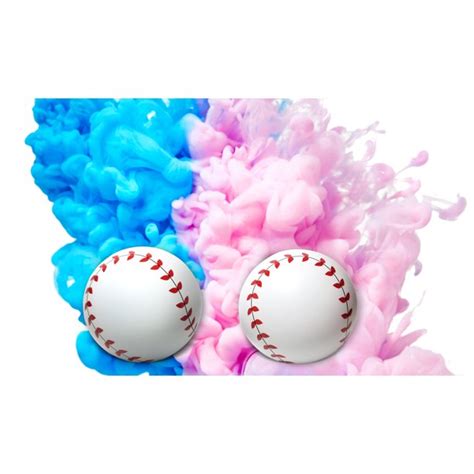 Official Sardonyx Reveal Gender Reveal Baseball Set Of 2
