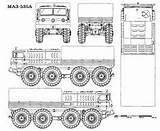 Blueprint Maz Army Truck Military Drawingdatabase Drawings 3d Modeling Blueprints Man Trucks 535a Hummer Car Tatra Planos Vehicles Tanks sketch template