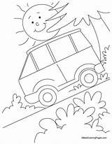 Coloring Slope Steep Drawing Kids Pages Dive Sport Transport Transportation Bestcoloringpages Van Getdrawings Designlooter Drawings Visit sketch template
