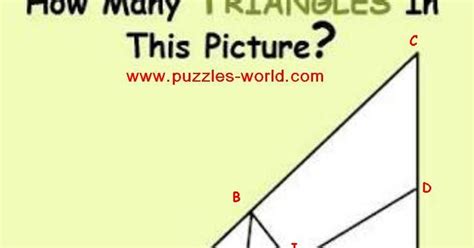 triangles   picture puzzles world