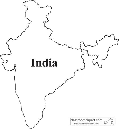 black  white india clipart   cliparts  images  clipground