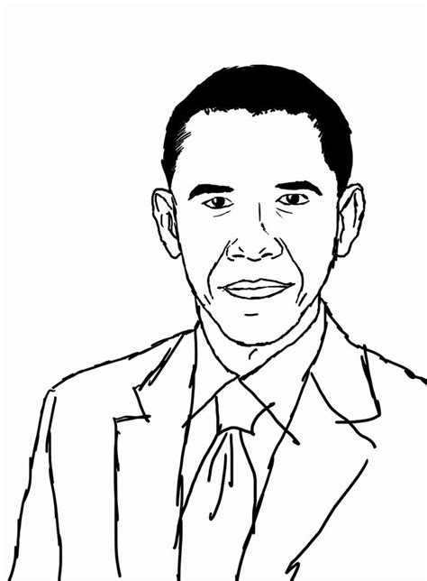 barack obama coloring pages printable coloring pages