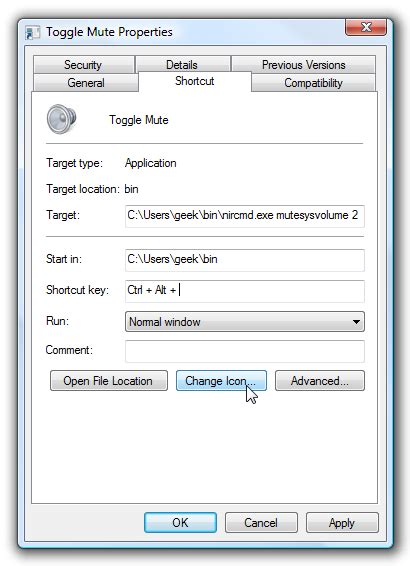 Create A Shortcut Or Hotkey To Mute The System Volume In Windows