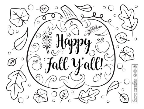 fall seasons coloring pages learny kids