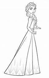 Youloveit Unicorn Princess Frozen2 sketch template