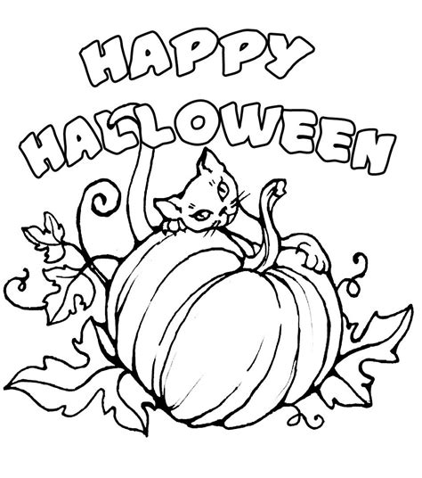 halloween coloring learning printable