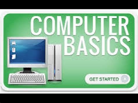 introduction  computer basics youtube