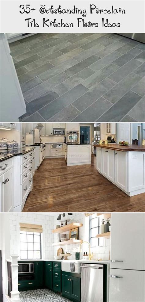 outstanding porcelain tile kitchen floors ideas decoration