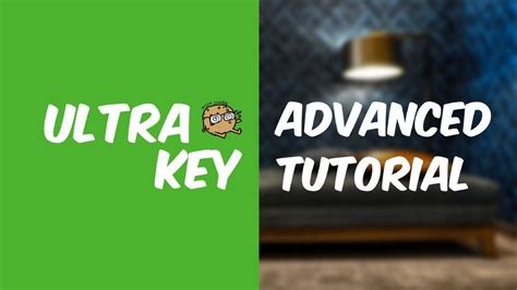 tutorial ultra key advanced tutorial premierepro