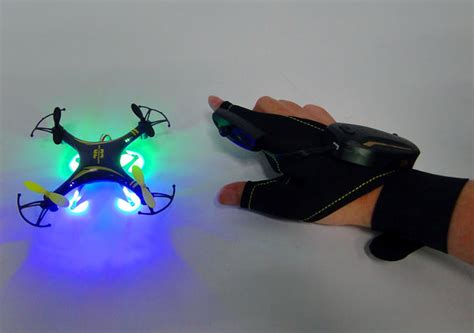 glove operated mini drone smart estore