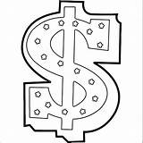 Money Coloring Pages Wecoloringpage sketch template