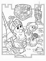 Coloring Pages Veggie Tales Kids Bible Printable Gideon Esther Veggietales Special Story Great Honesty Queen Colouring Sheets God Books Compassion sketch template