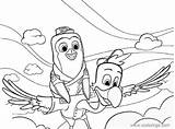 Tots Coloring Pages Flying Freddy Pip Xcolorings Noncommercial Individual Print Only Use sketch template