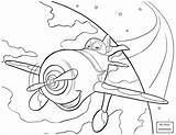 Dusty Crophopper Coloring Pages Getcolorings Color sketch template