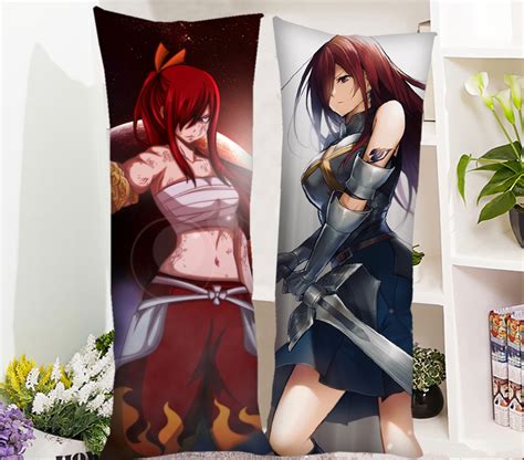 59 Anime Fairy Tail Erza Dakimakura Hugging Body Pillow