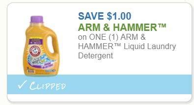 arm hammer laundry detergent coupons  sales deals