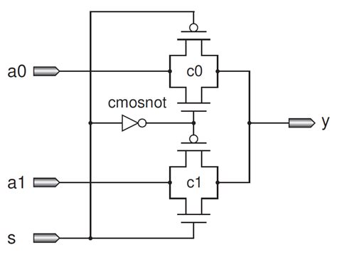 multiplexer      transistors   path   mux  cmos electrical