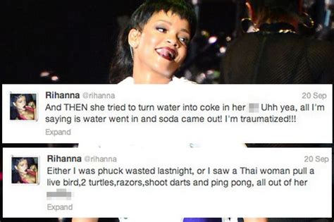 Rihanna Sparks Live Sex Show Arrest In Thailand After Tweet Irish