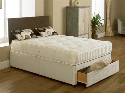 elite ft   ft  special size divan bed  cream damask