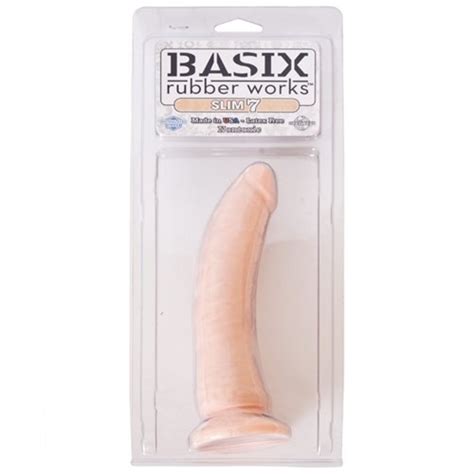 basix slim 7 dong flesh sex toys at adult empire