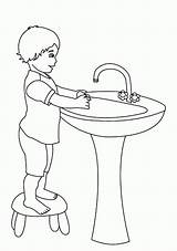 Handwashing Guidance Sheets sketch template
