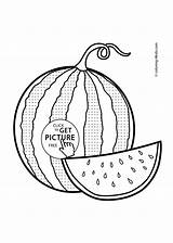 Watermelon Coloring Drawing Pages Para Kids Frutas Colorir Line Fruits Desenhos Fruit Printable Getdrawings Clipart Library Popular Comments Escolha Pasta sketch template