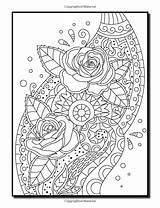 Coloring Relaxing Book Pages Relaxation Adults Books Easy Adult Swirls Choose Board Amazon Color sketch template