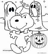 Halloween Coloring Charlie Brown Pages Peanuts Getcolorings Getdrawings Printable Color Colorings sketch template
