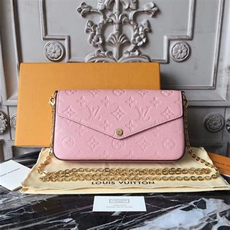 Louis Vuitton Felicie Pochette Pink Inside