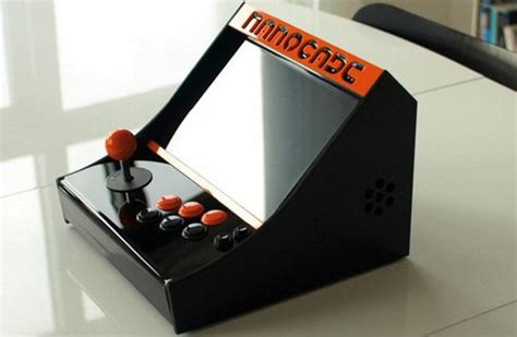 nanocade   mini arcade machine   home ubergizmo