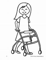 Coloring Pages Kids Disabilities Books Disability Awareness Year Created Mom Feature Olds Disabled Needs Special Wheelchair Sheets Girl Themighty Drawing sketch template