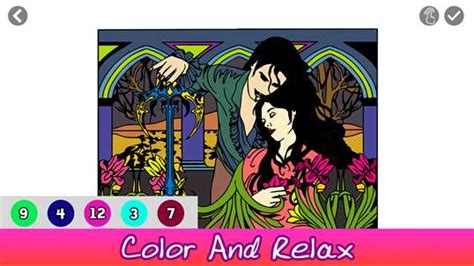 vampires color  number horror sandbox coloring book pc