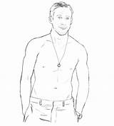 Coloring Ryan Gosling Pages Book Exist Things Girl Heartthrob Sketched Waiting Colored Hand Favorite Colour Good sketch template