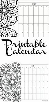 Calendar Printable Pages Monthly Month Coloring Calendars Print Printables Kids Time Planner Year Each Temeculablogs Blank Entire Schedule Calender Sheets sketch template