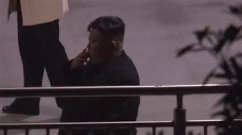 Kim Jong Un Uses Human Ashtray While Smoking Cigarette Metro Video