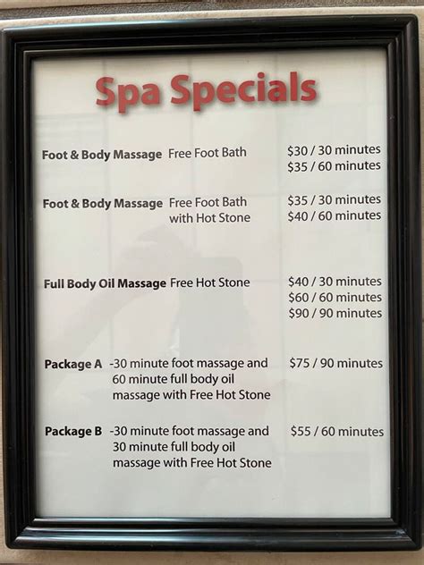 foot loose spa    indys  relaxation spa